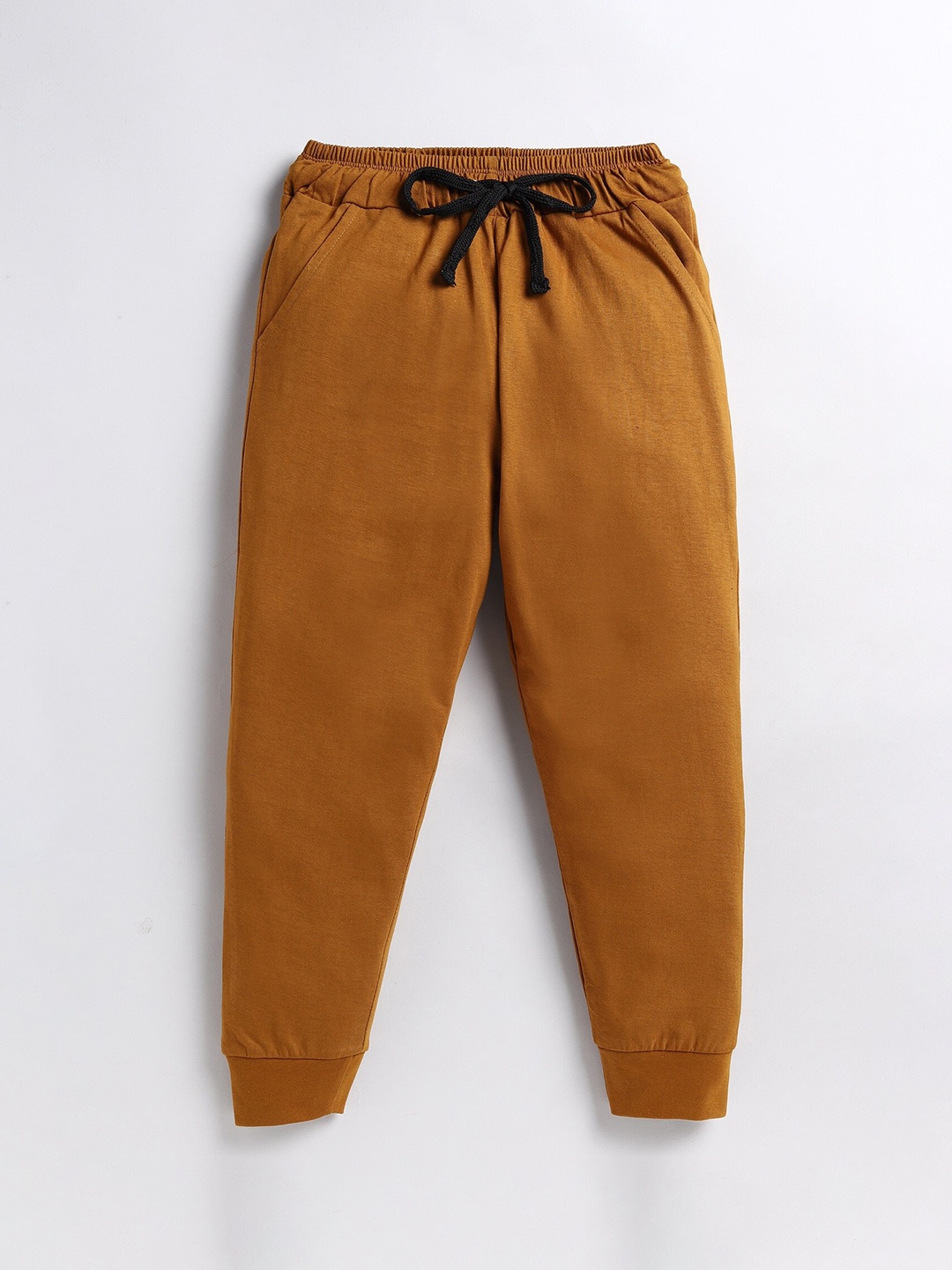 

BAESD Boys Regular-Fit Cotton Joggers, Brown