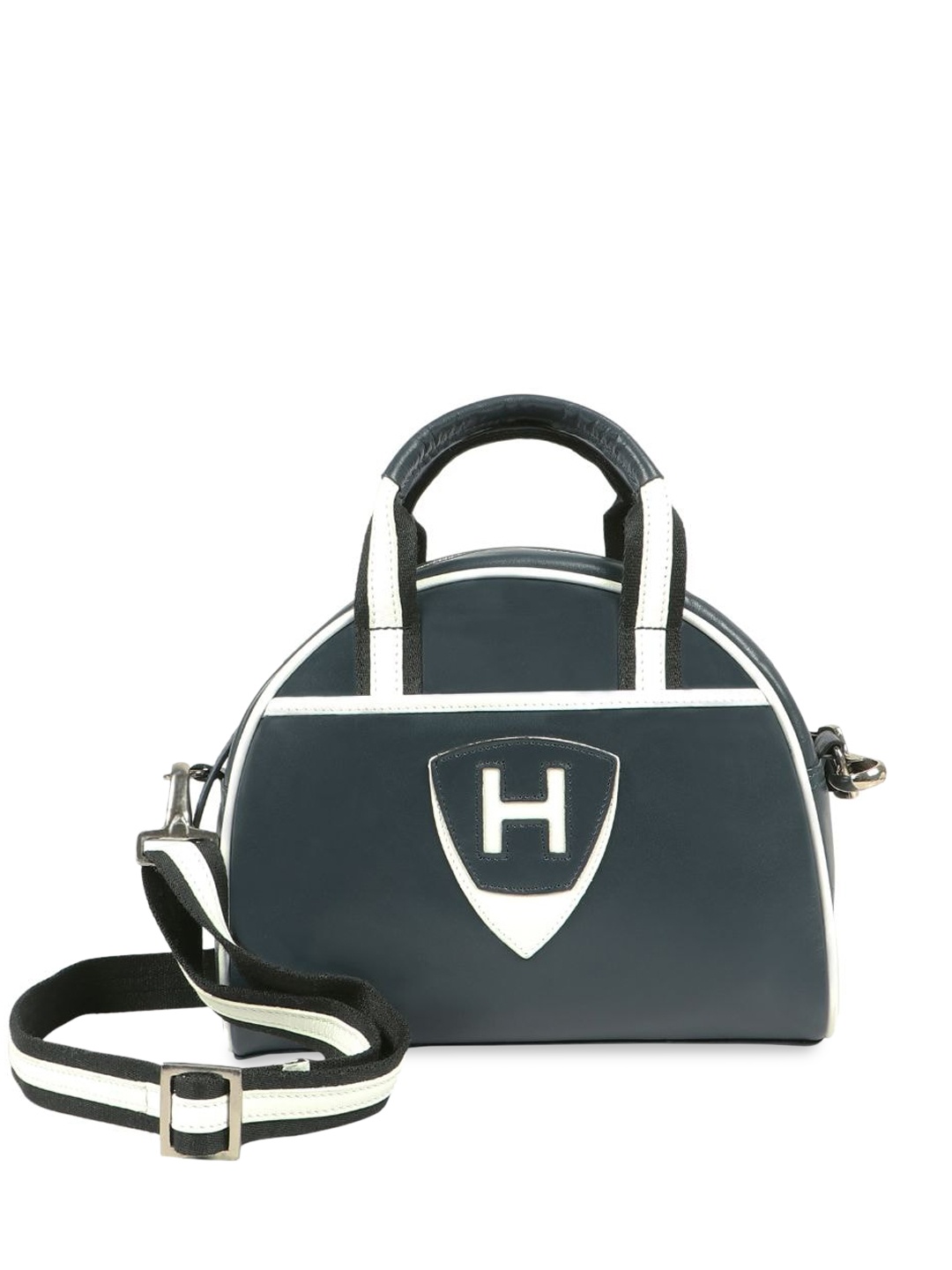 

Hidesign Leather Duffel Bag, Blue