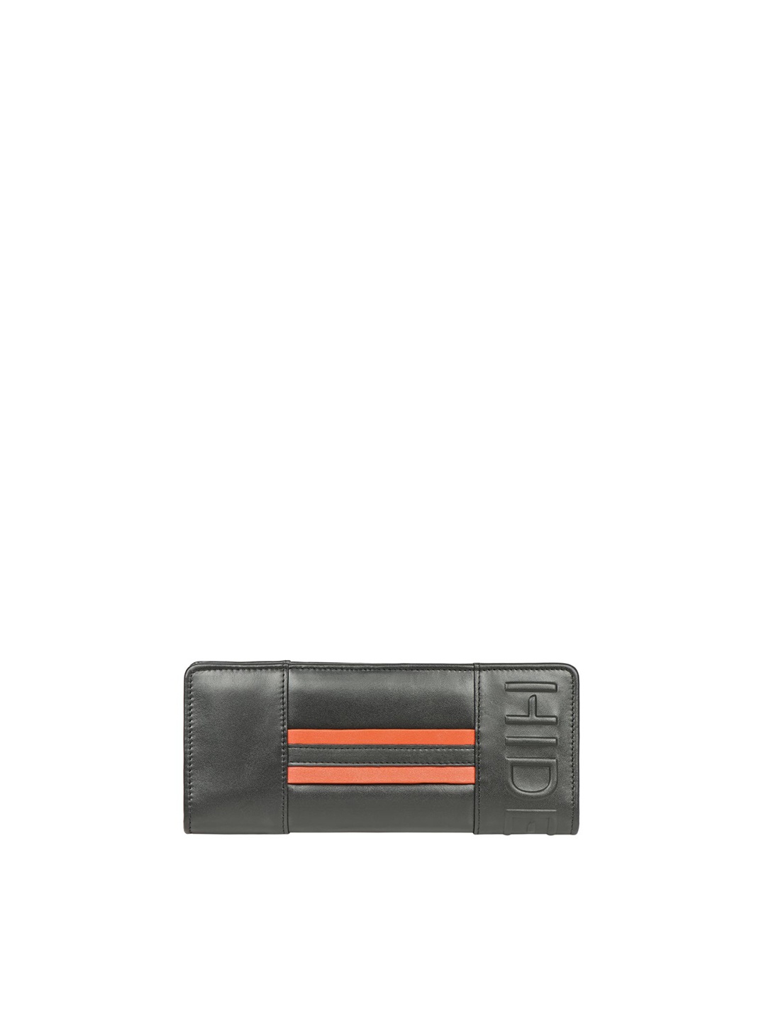 

Hidesign Two Fold Leather Wallet, Black