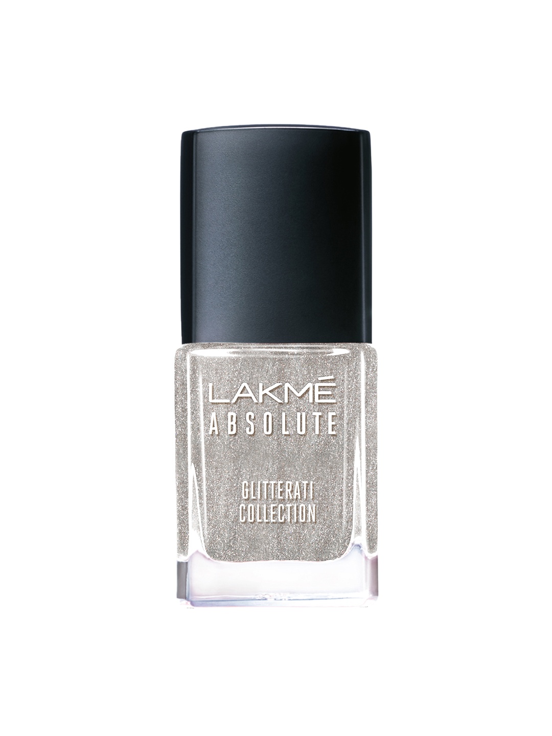

Lakme Absolute Gel Stylist Glitterati Collection Nail Polish 12ml - Silver Lining 117