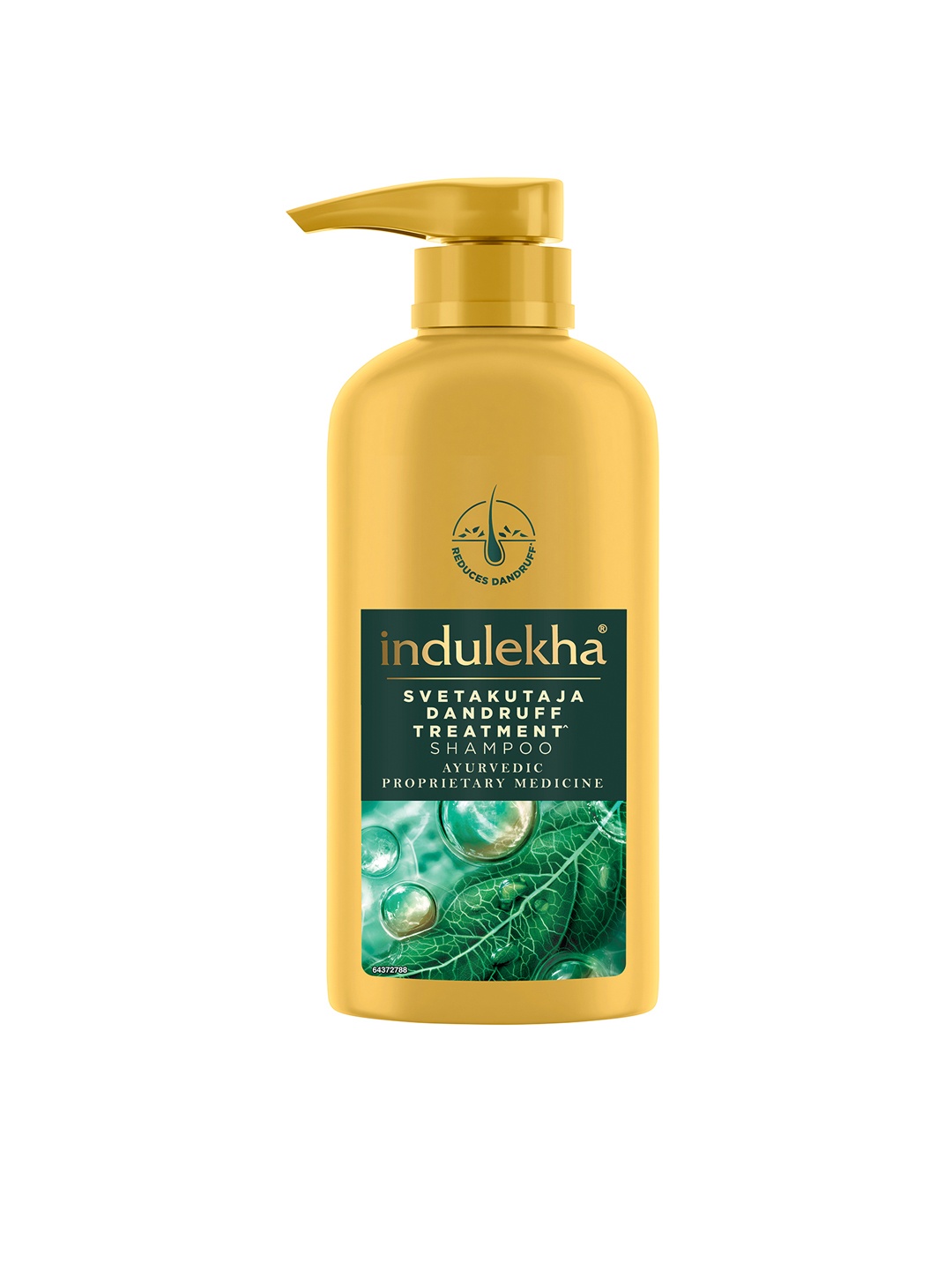 

indulekha Dandruff Treatment Shampoo with Amla & Neem - 580ml, Yellow