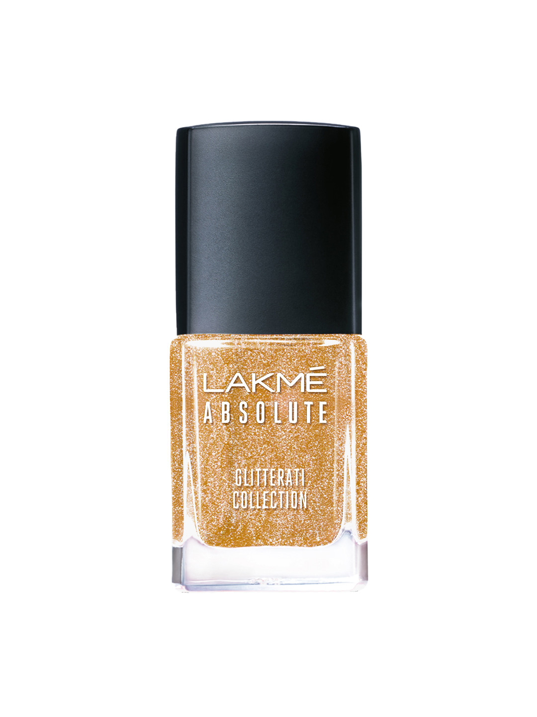 

Lakme Absolute Gel Stylist Glitterati Collection Nail Polish 12ml - Champagne Sparkle 118