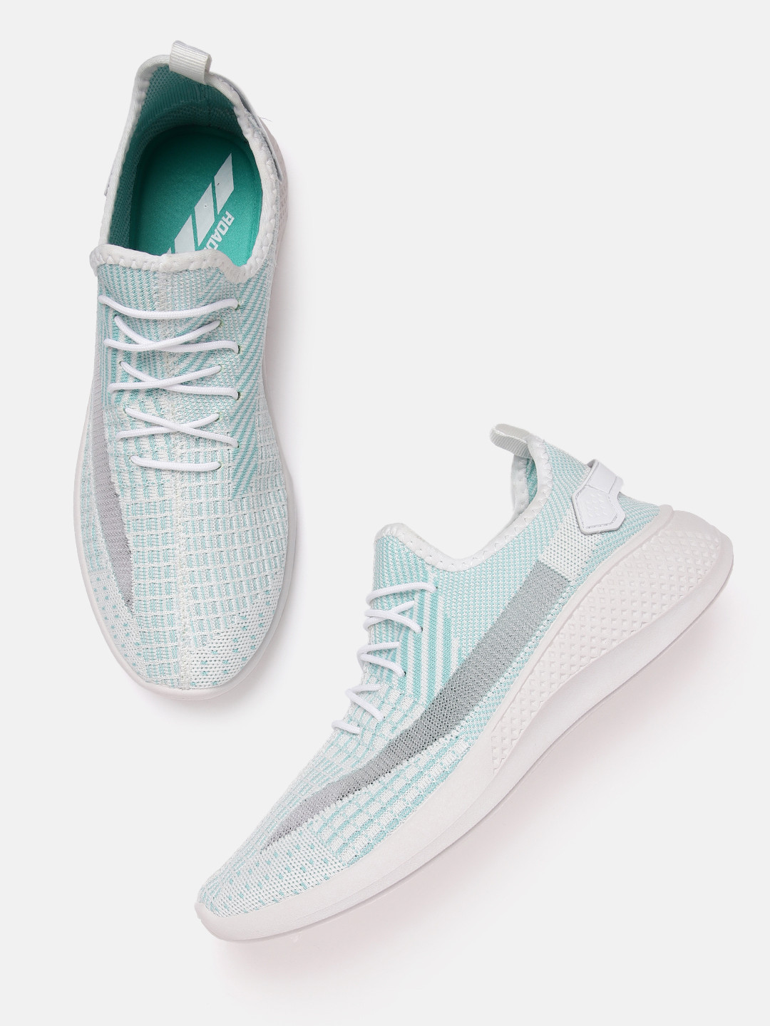 

Roadster Men Woven Design Sneakers, Blue