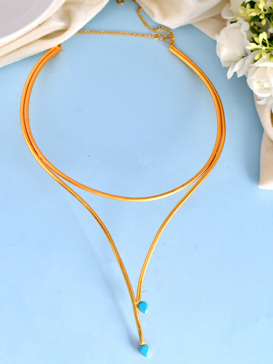 

Silvermerc Designs Gold-Plated Necklace