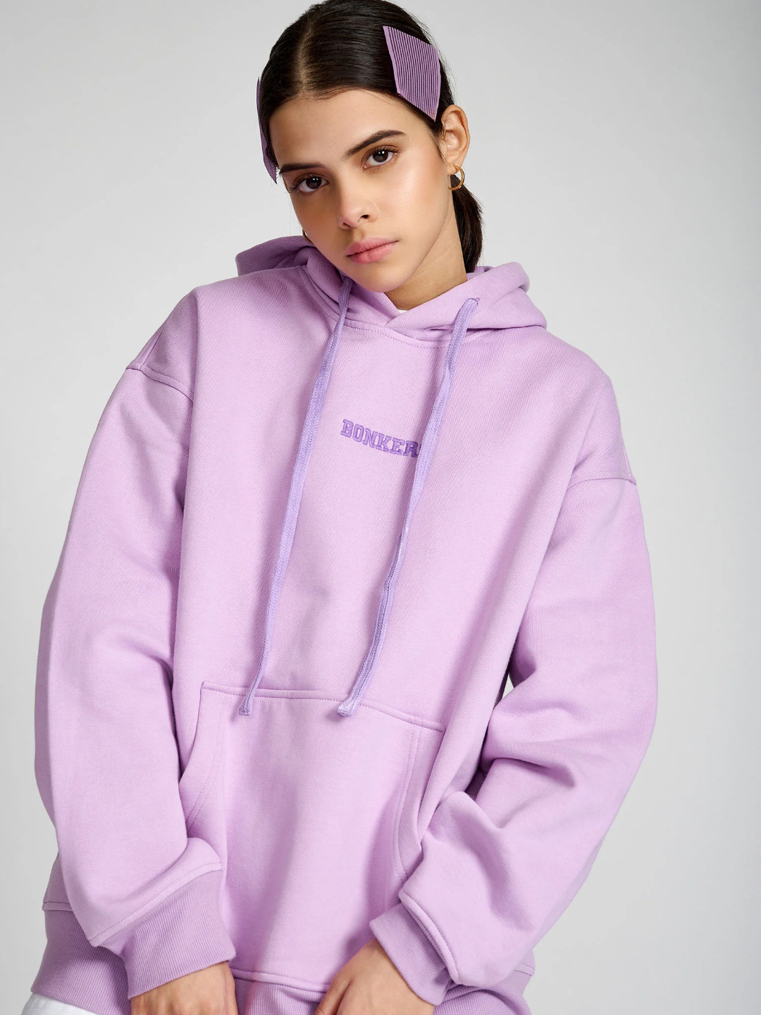 

Bonkers Corner Women Purple Sweatshirt