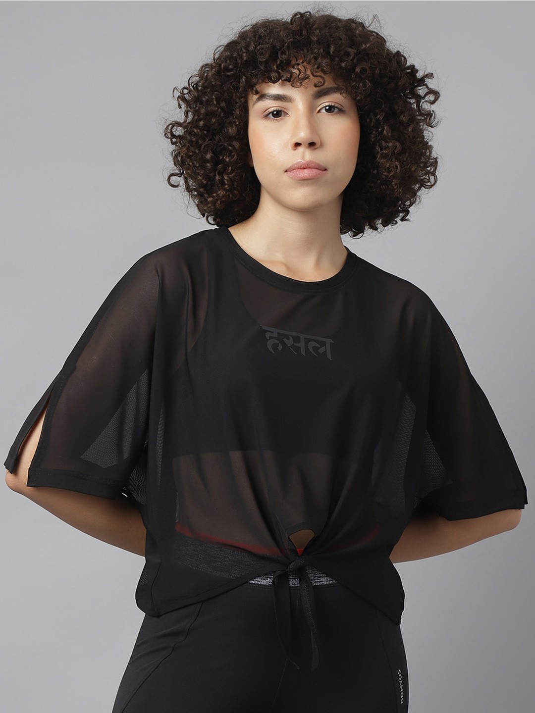 

MKH Semi Sheer Dri-FIT Sports T-shirt, Black