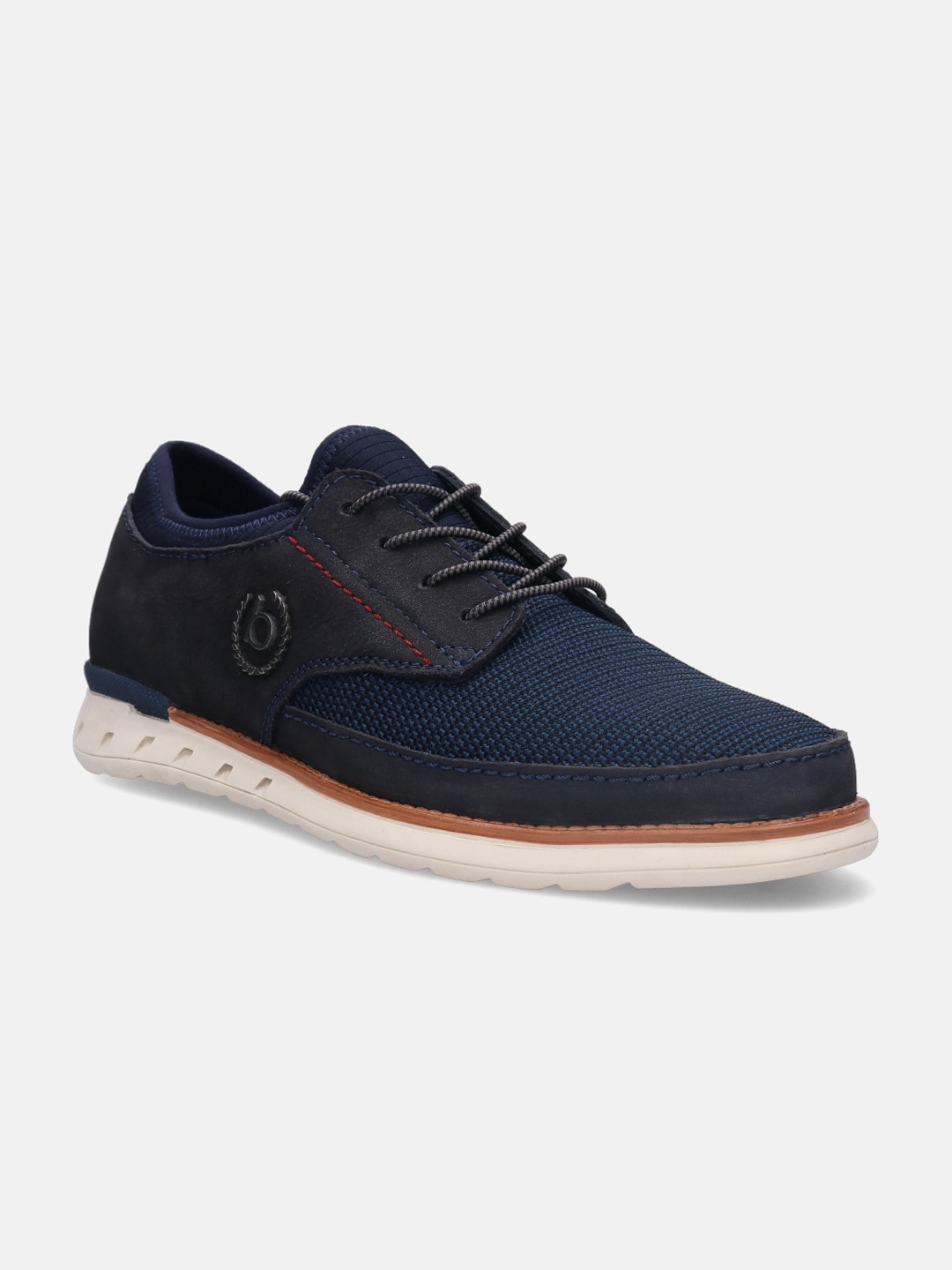 

Bugatti Renolar Dark Blue Knitted Sneakers, Navy blue