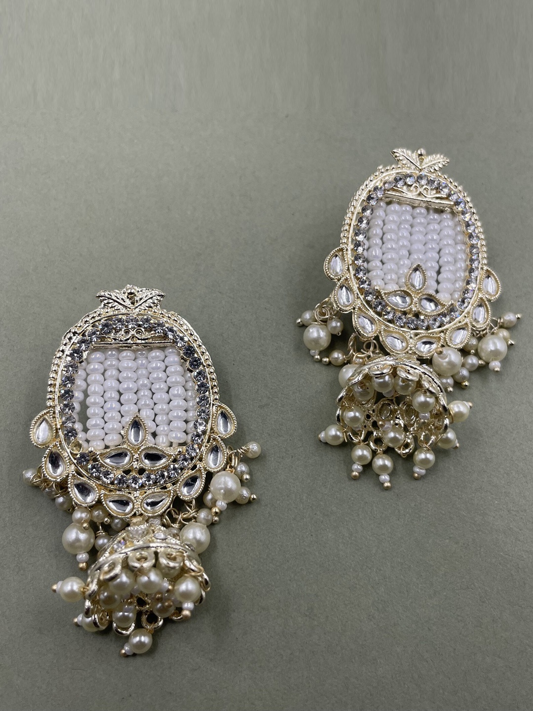 

Rhymee Gold-Plated Floral Drop Earrings