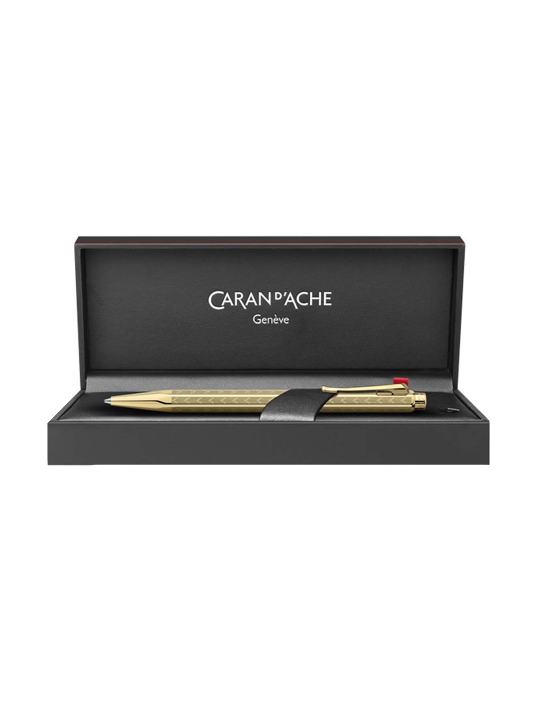 

Caran D Ache Brass Ballpoint Pen, Gold