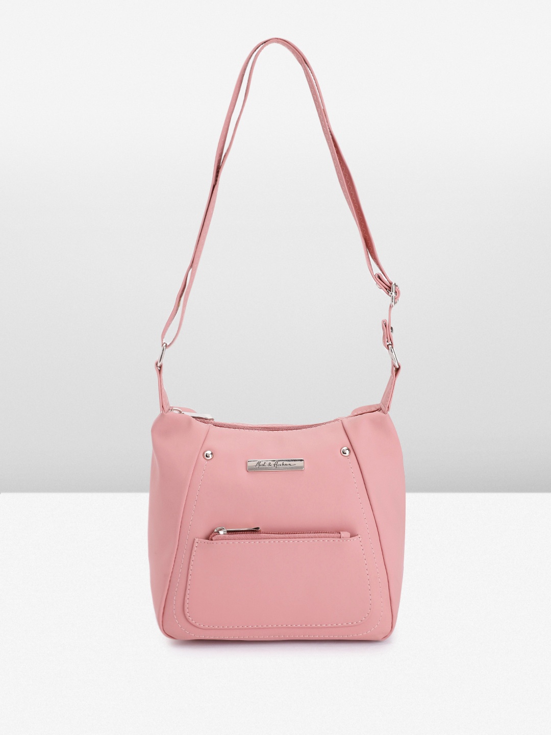 

Mast & Harbour Women Solid Shoulder Bag, Pink