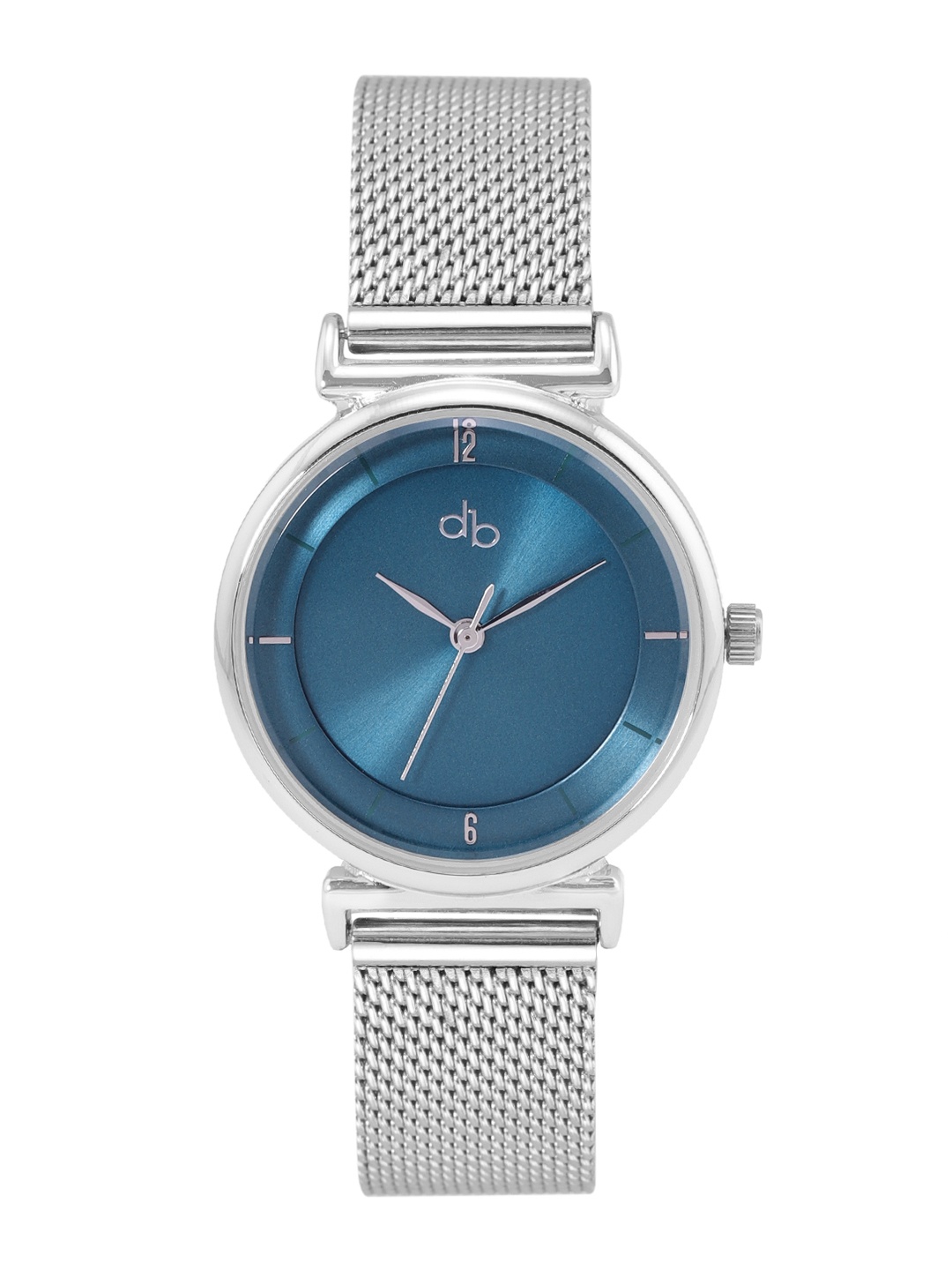 

DressBerry Women Stainless Steel Textured Straps Analogue Watch, Blue