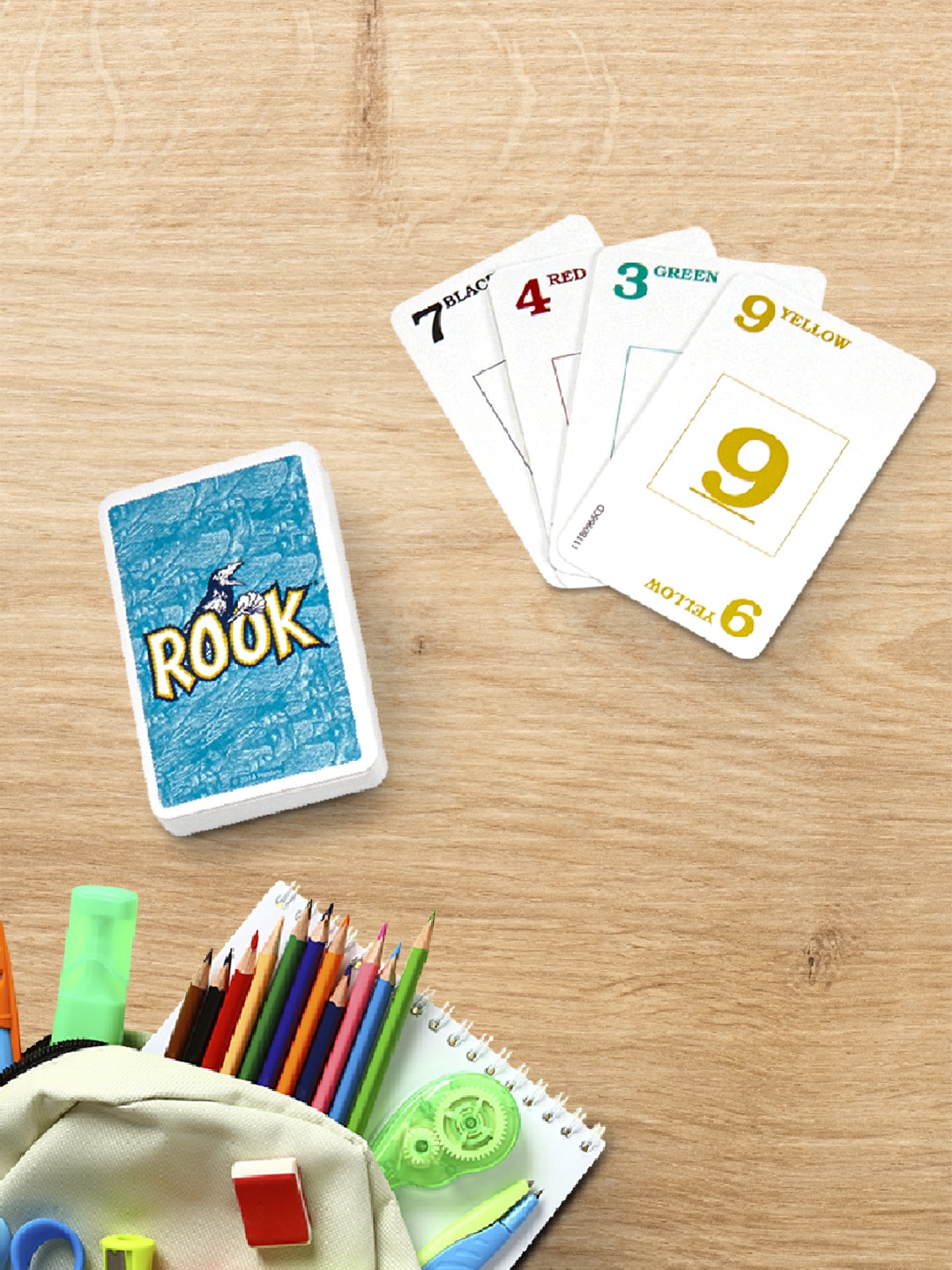 

Hasbro Gaming Rook Fun Card Game For Families and Friends, Multi