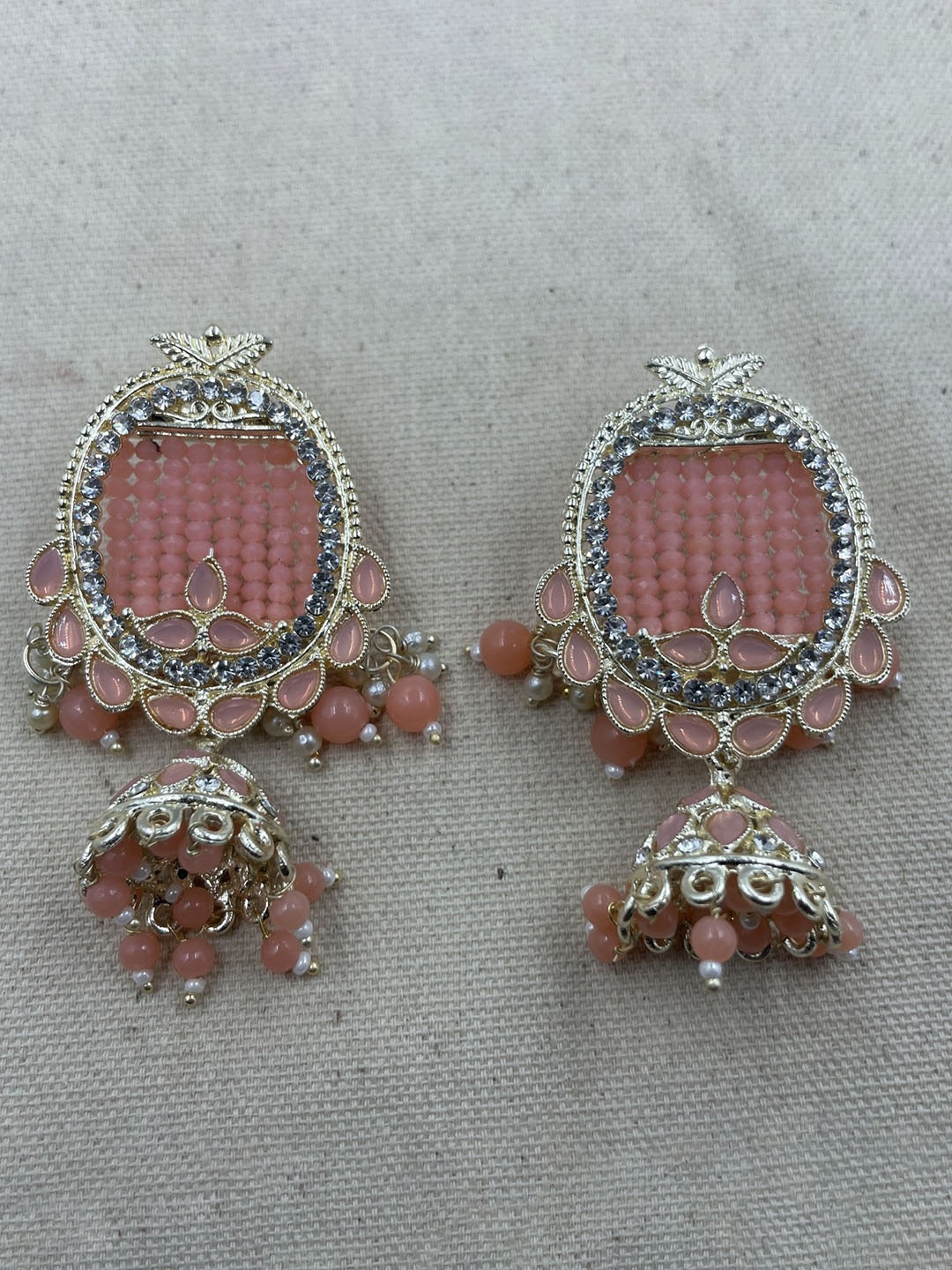 

Rhymee Gold-Plated Floral Jhumkas Earrings