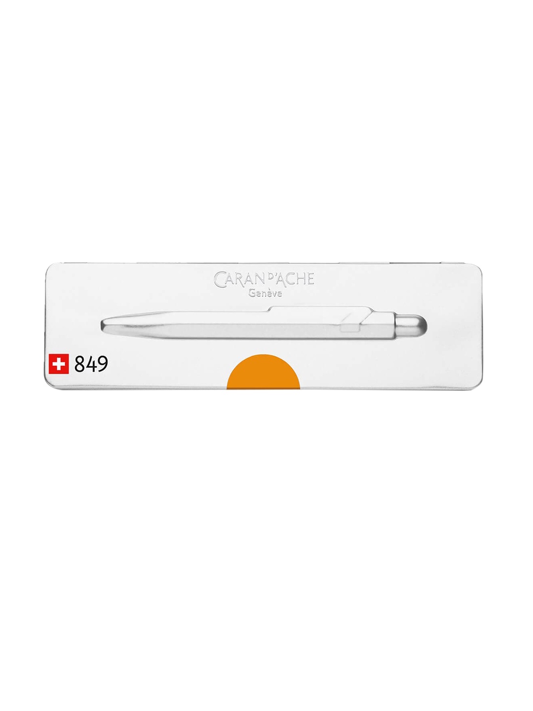 

Caran D Ache Aluminium Ballpoint Pen, Orange