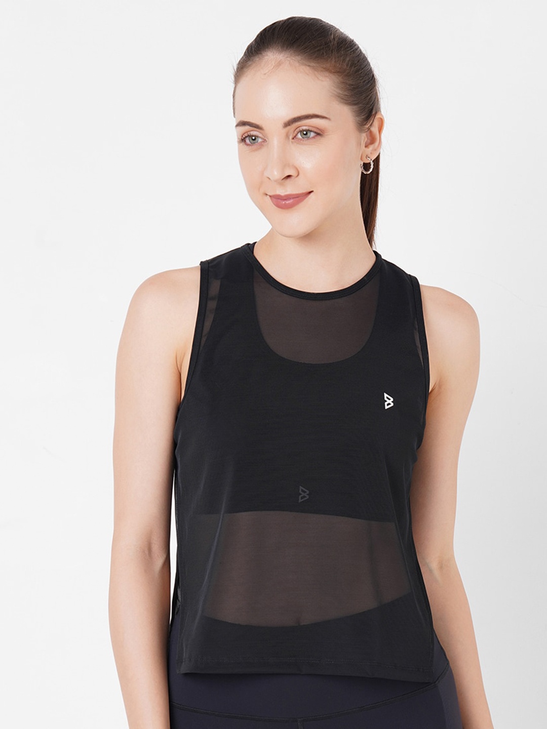 

BODD ACTIVE Sleeveless Sports Tank Top, Black