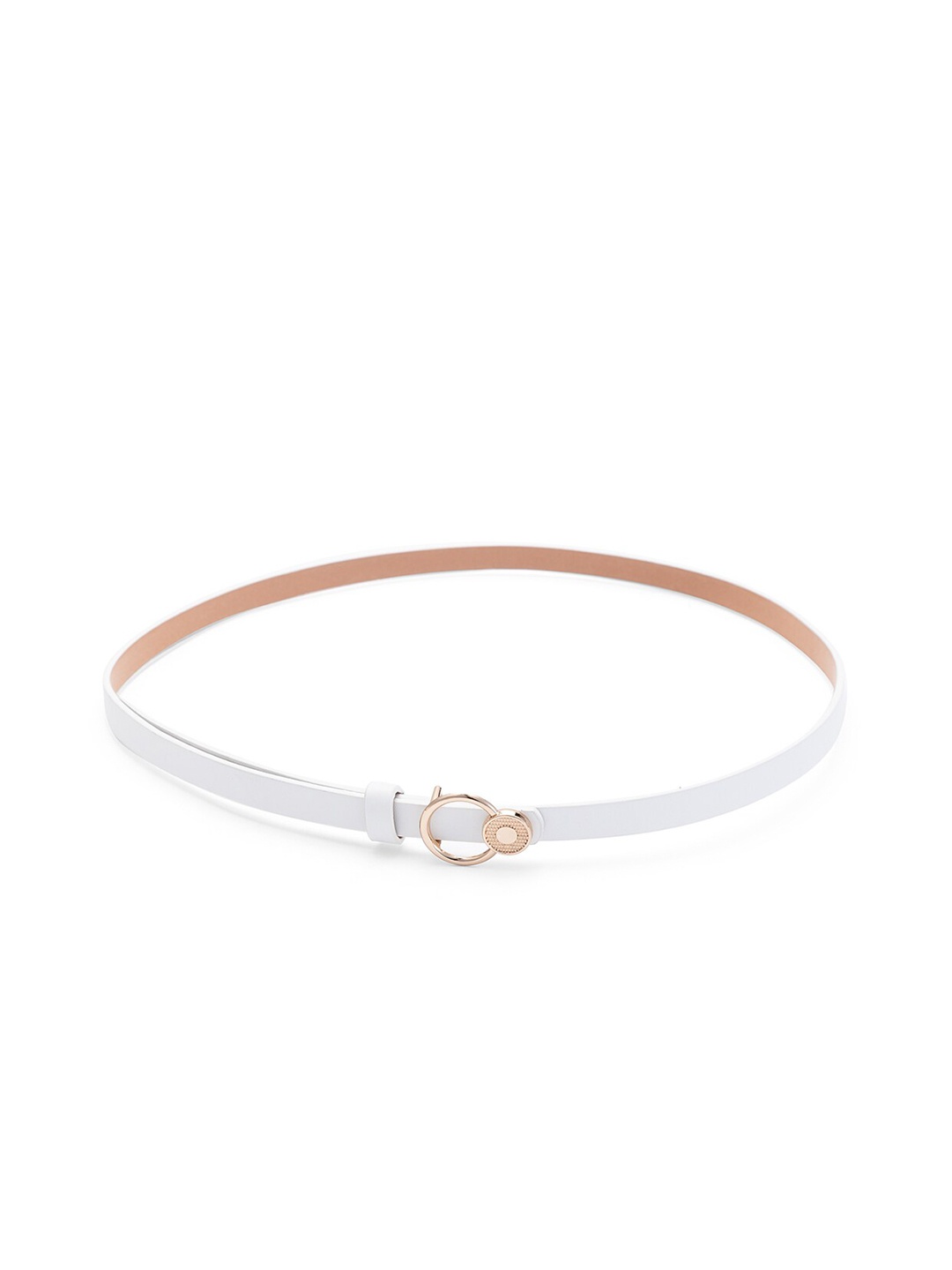 

Globus Women White PU Belt