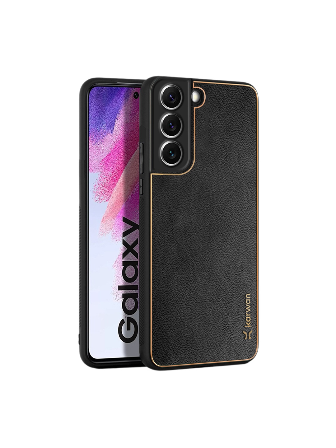 

Karwan Shock Proof Samsung S21 Fe Mobile Back Case, Black