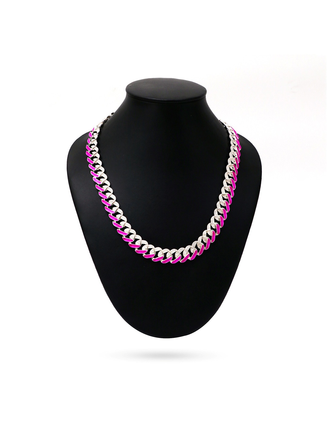 

HIFLYER JEWELS Sterling Silver Silver-Plated Bohemian Chain
