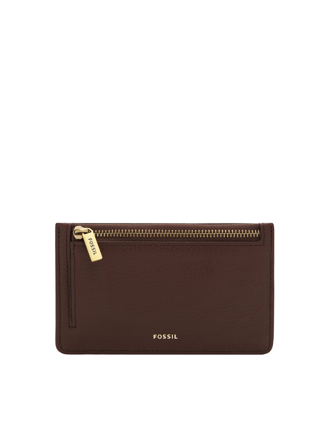 

Fossil Women Leather Card Holder, Brown