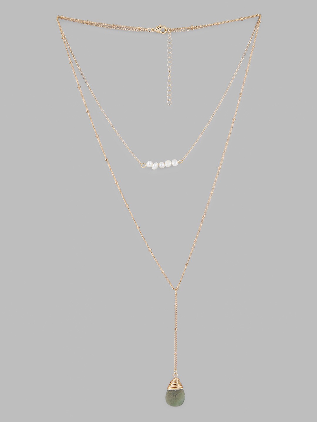 

Globus Gold-Plated Layered Necklace