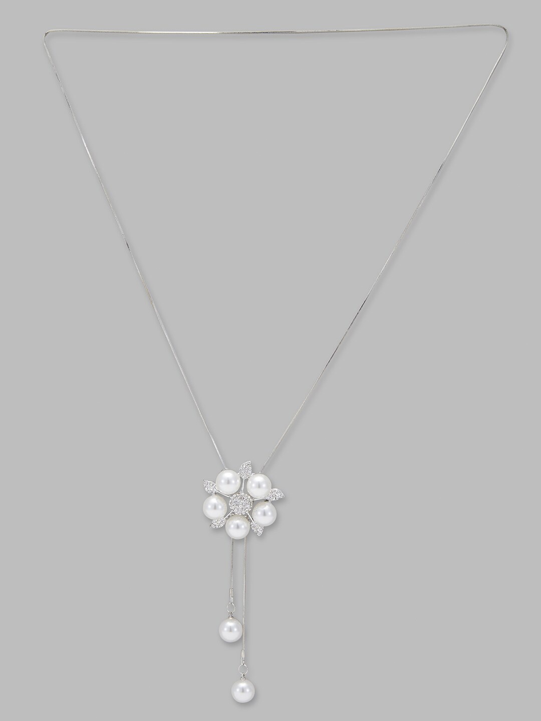 

Globus Silver-Plated Minimal Necklace