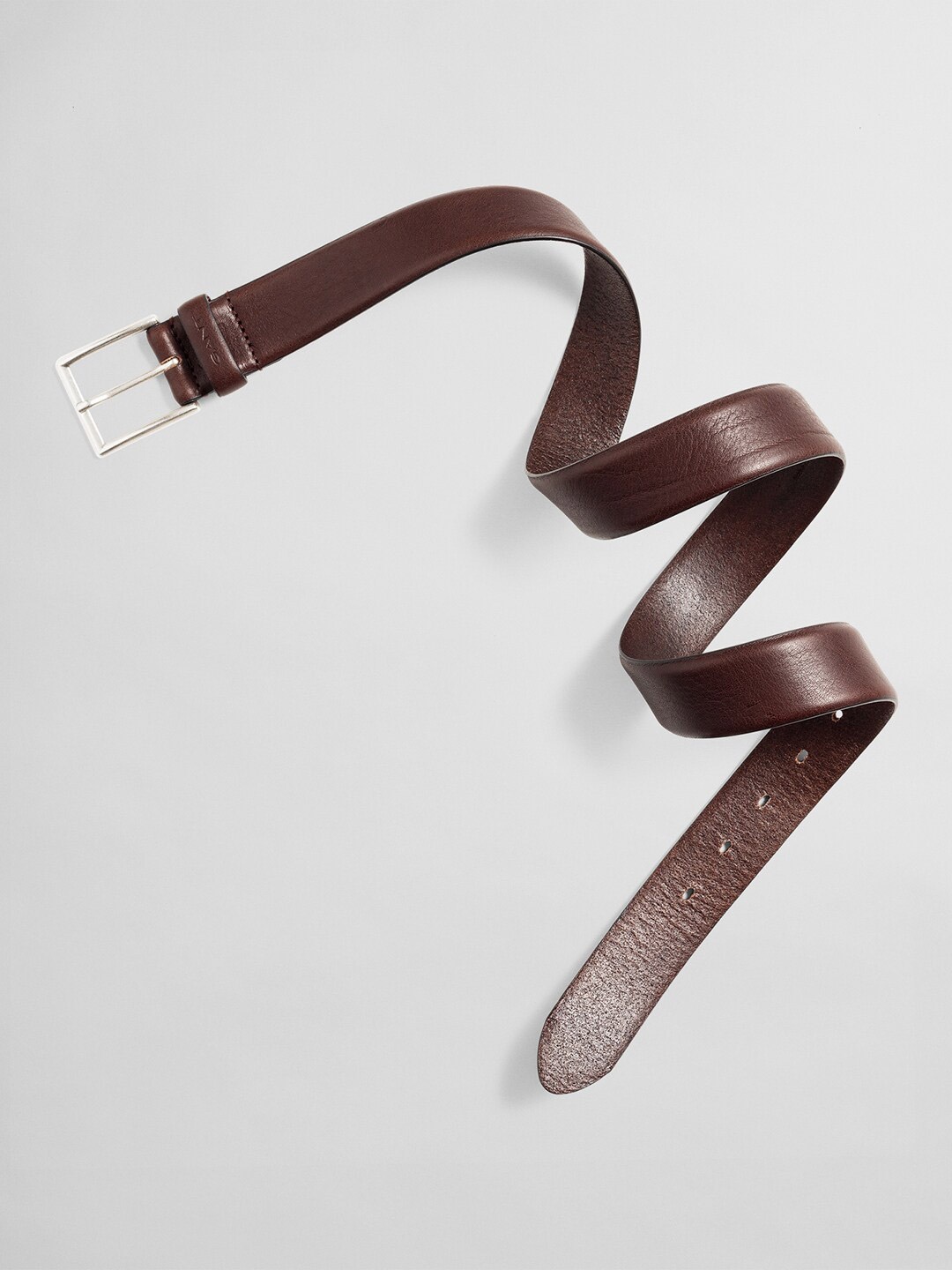 

GANT Men Tang Closure Slim Leather Belt, Brown