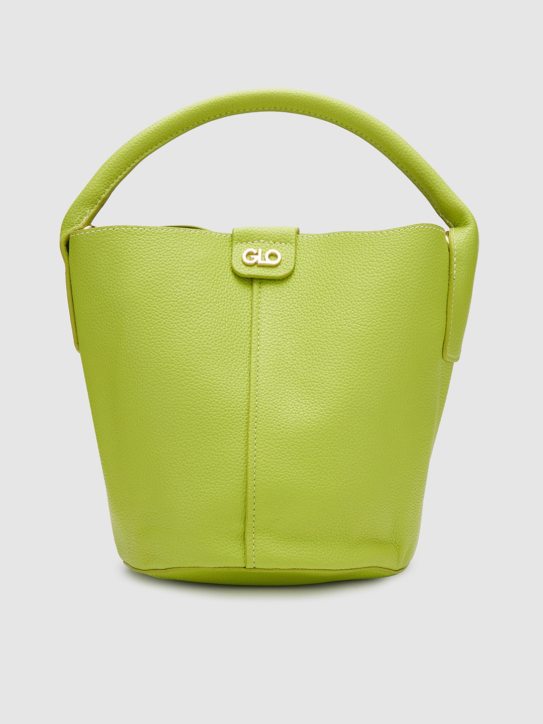 

Globus Structured Handheld Bag With Pouch, Green