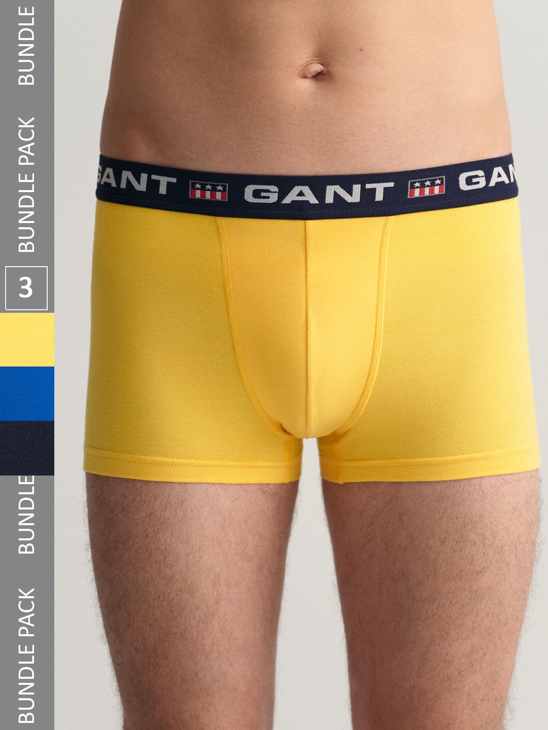 

GANT Pack Of 3 Gant Retro Shield Trunk GS23-902313083447, Yellow