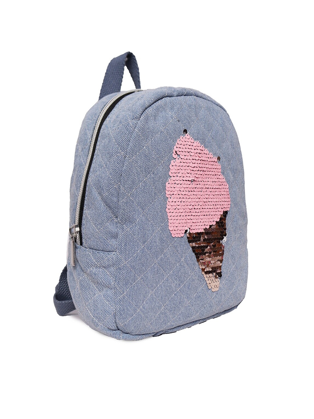

ASTRID Kids Embellished Fabric Backpack, Blue