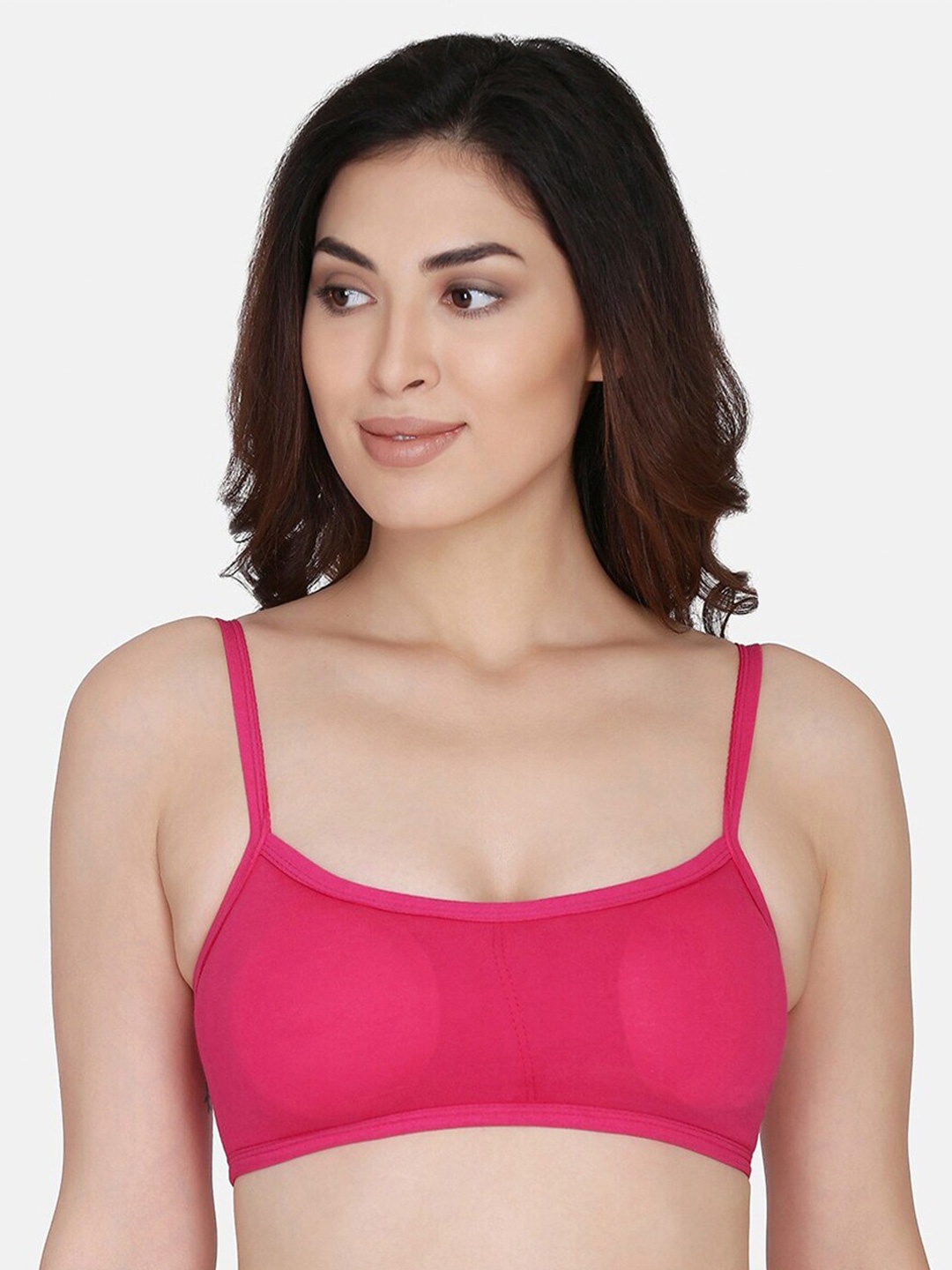 

TORONFRAS Full Coverage Lightly Padded All Day Comfort Bra, Pink