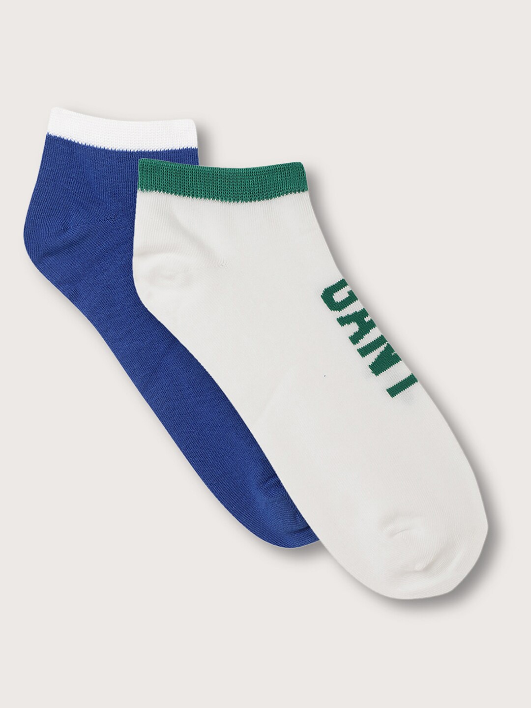 

GANT Men Pack Of 2 Ankle Length Cotton Socks, White