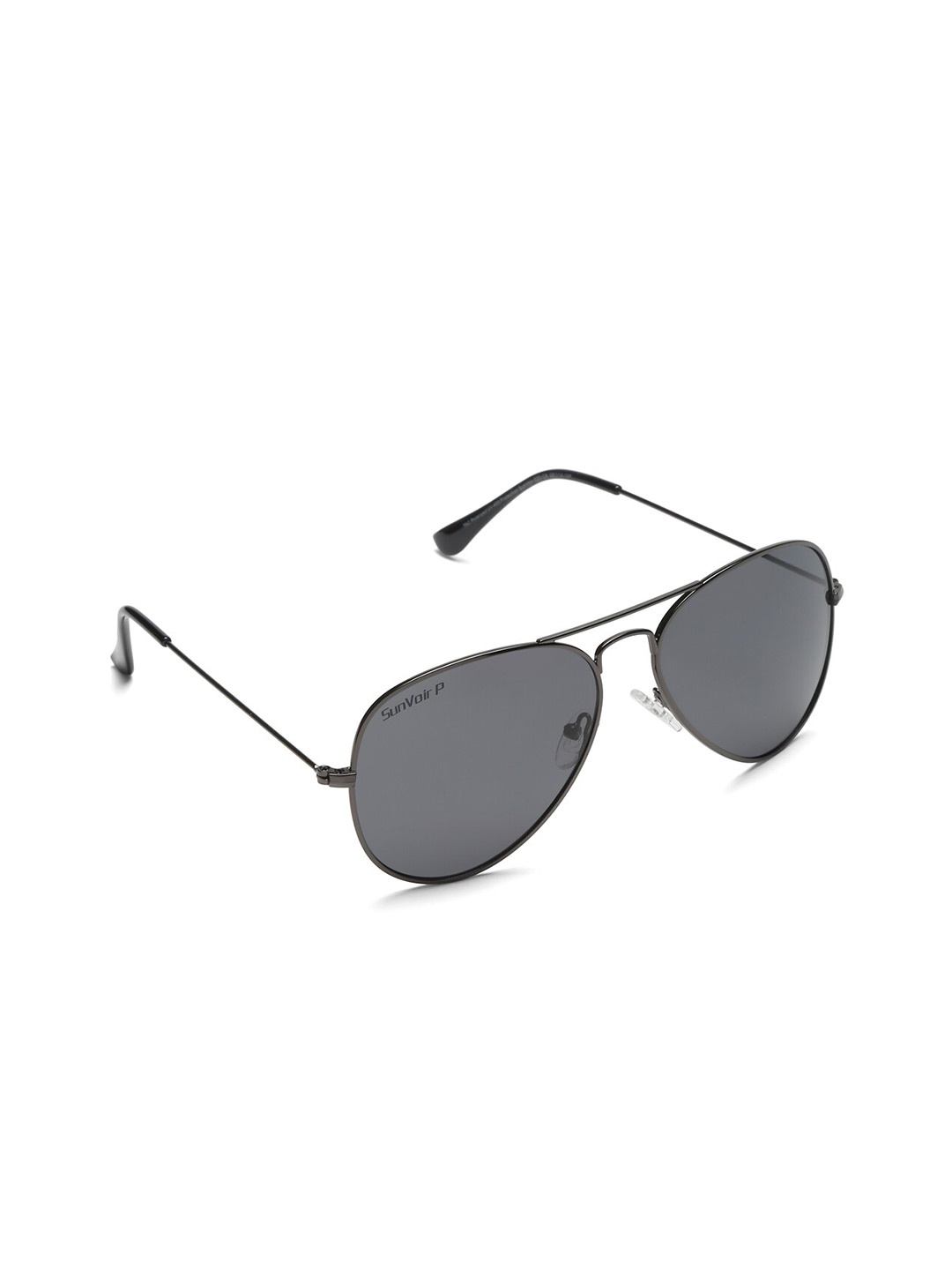 

SunVoir Lens & Aviator Sunglasses With Polarised Lens SUNVOIR-021-C3, Black