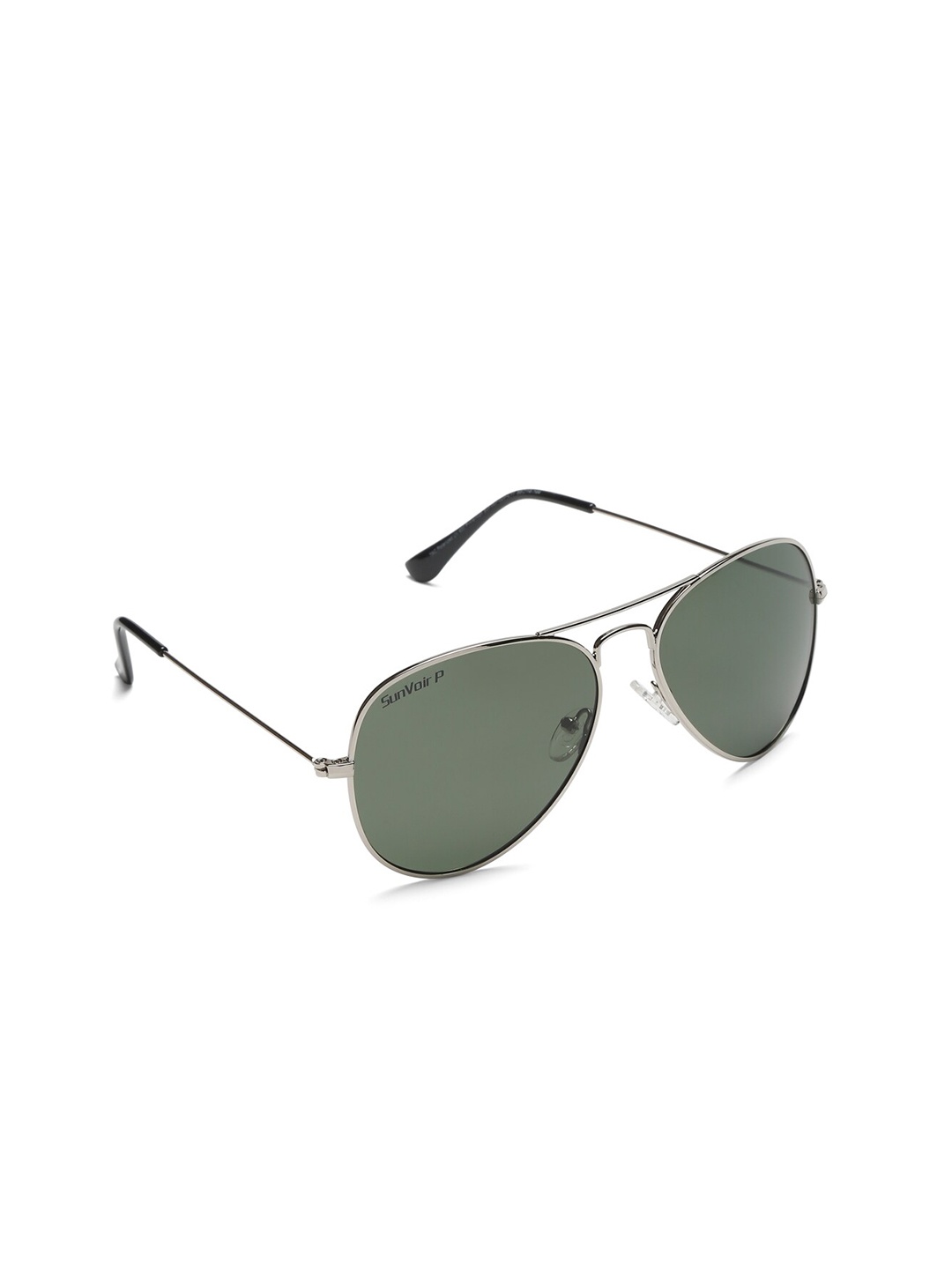 

SunVoir Aviator Sunglasses with Polarised Lens SUNVOIR-020-C11, Green