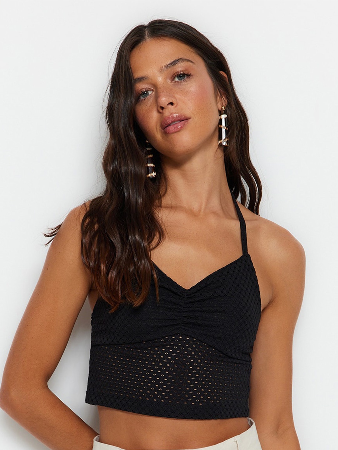 

Trendyol Bralette Crop Top, Black