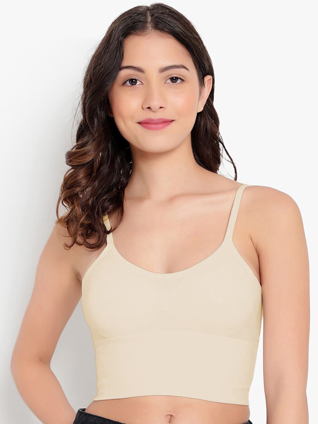 

TORONFRAS Full Coverage Lightly Padded All Day Comfort Bra, Cream