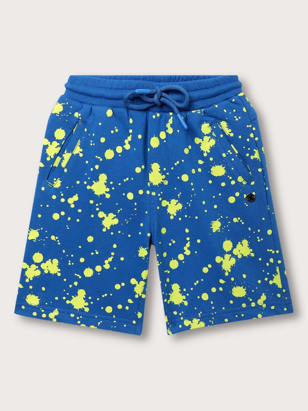 

Blue Giraffe Boys Printed Cotton Shorts