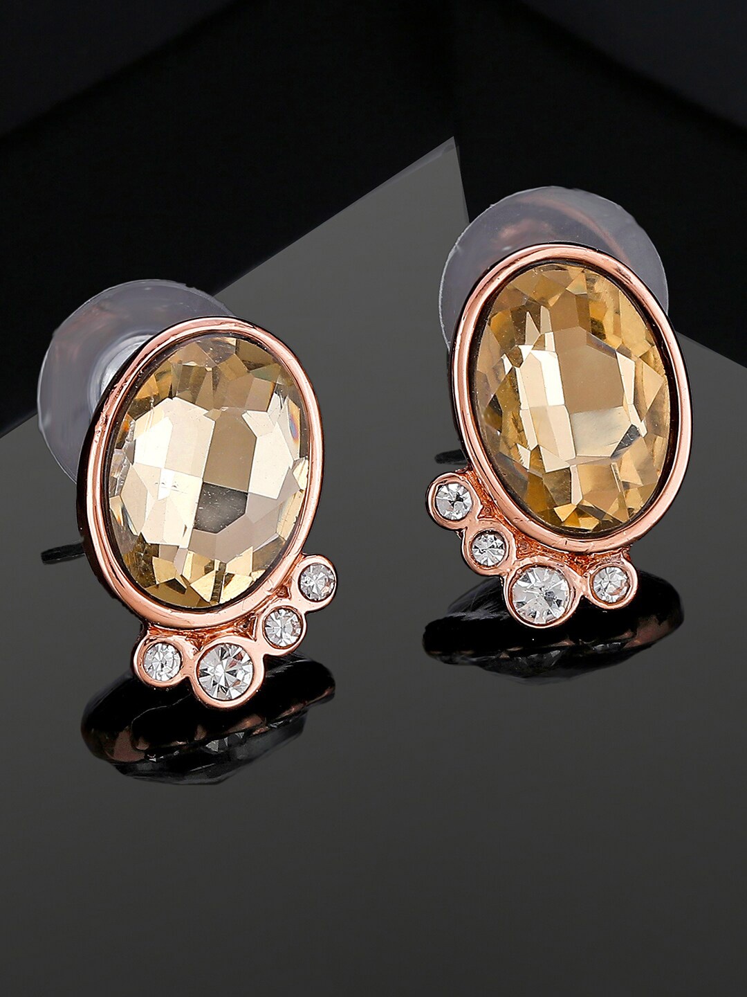 

Estele Rose Gold-Plated Classic Studs Earrings