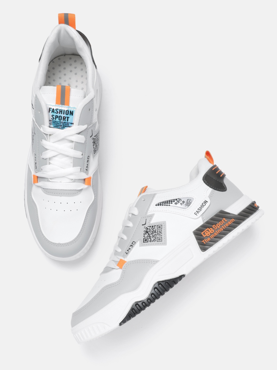 

Roadster Men Perforated Sneakers, White