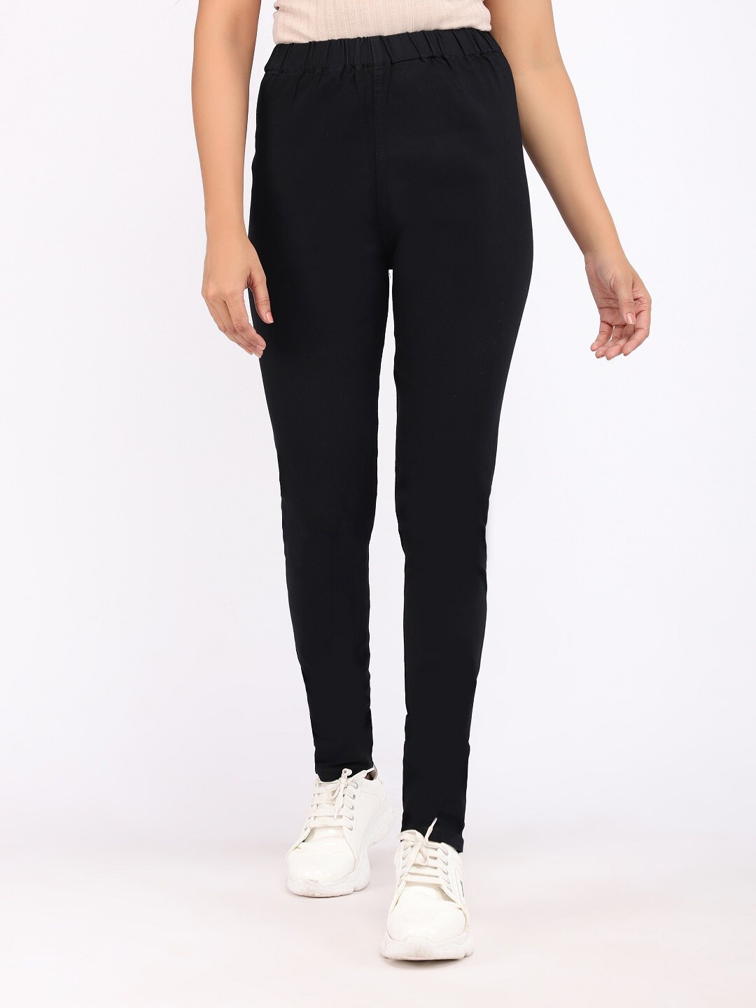 

BAESD Women Denim Jeggings, Black