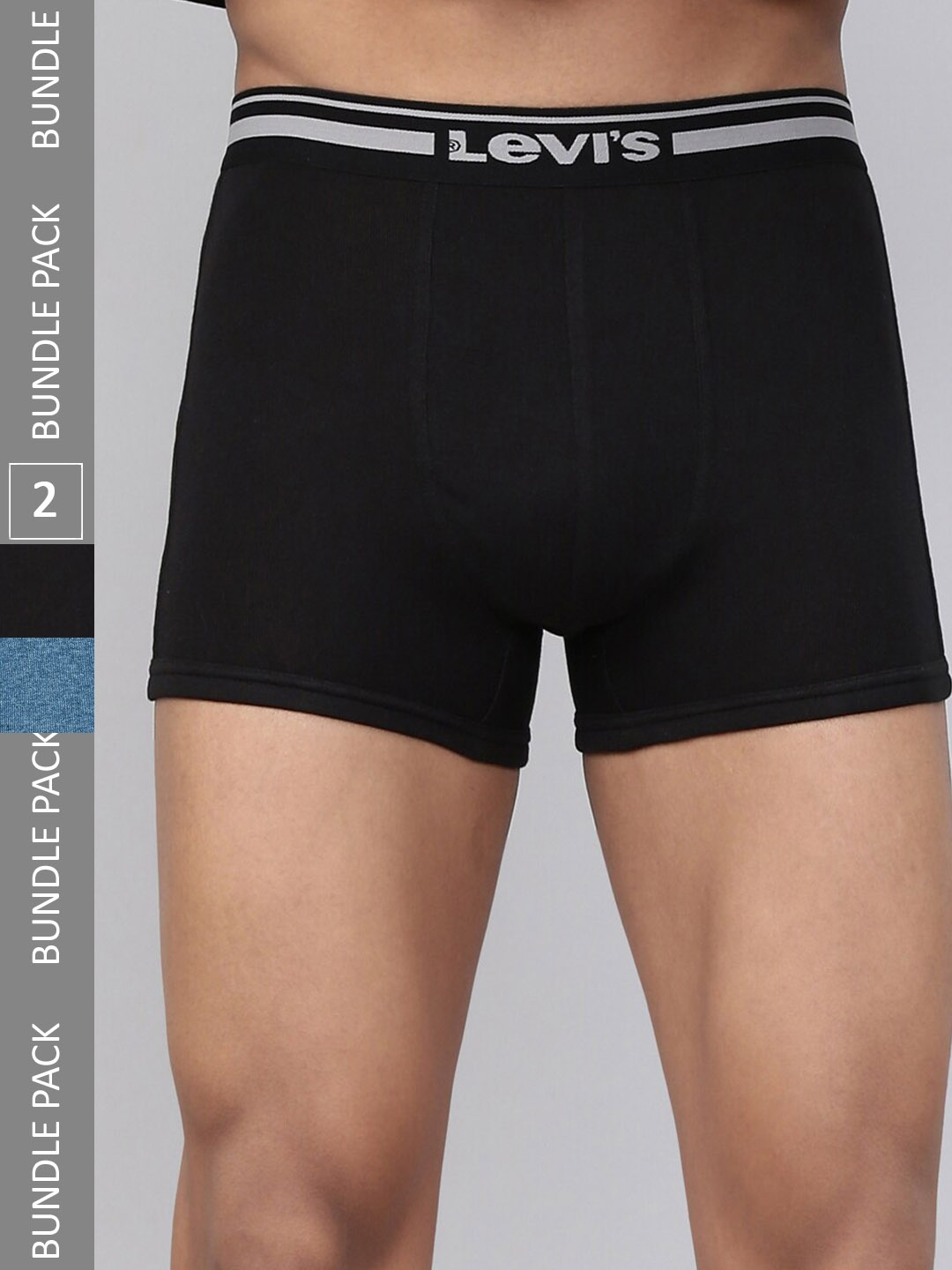 

Levis Pack of 2 Smartskin Technology Cotton Trunks with Tag Free Comfort #003, Assorted