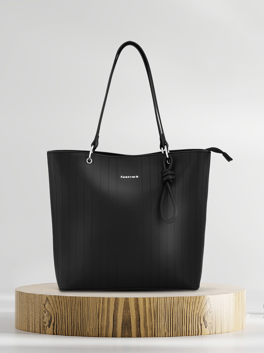 

Fastrack Shopper Shoulder Bag, Black