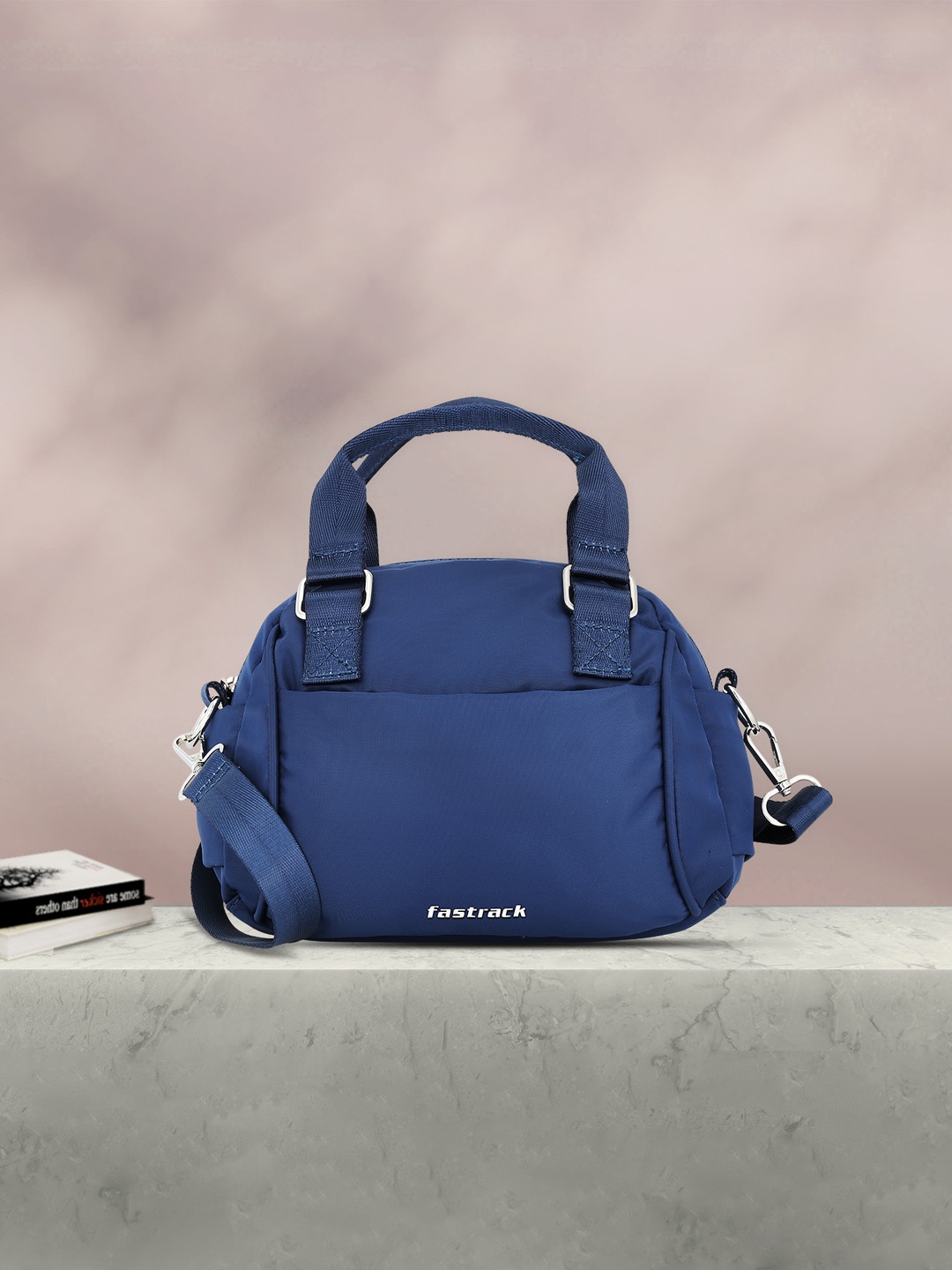 

Fastrack PU Structured Handheld Bag, Blue
