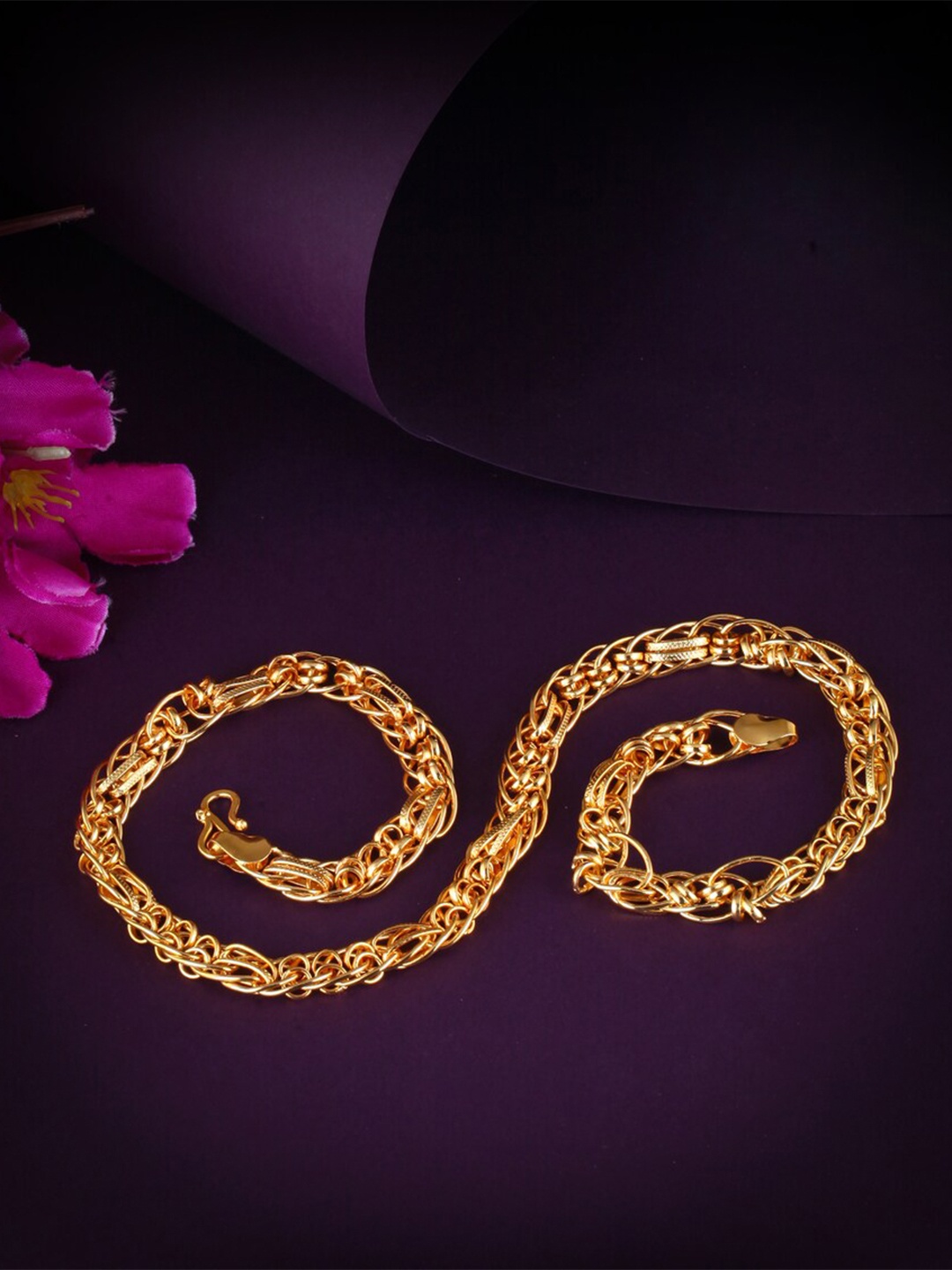 

MEENAZ Men Gold-Plated Chain