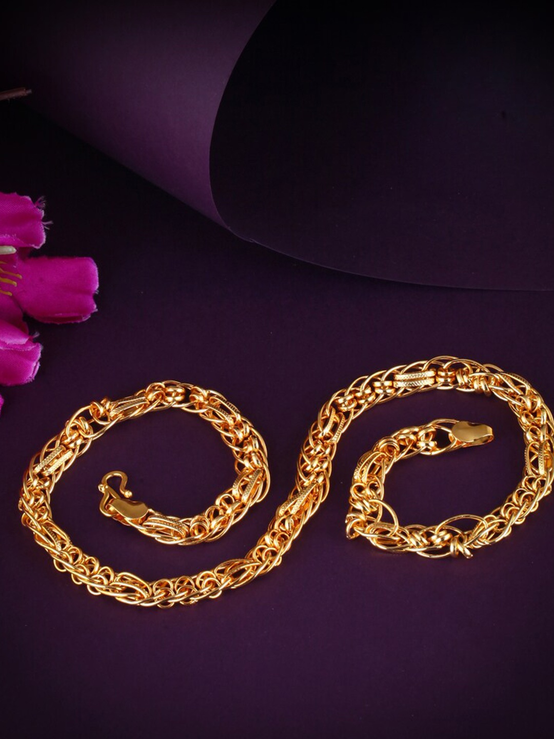 

MEENAZ Men Gold-Plated Chain