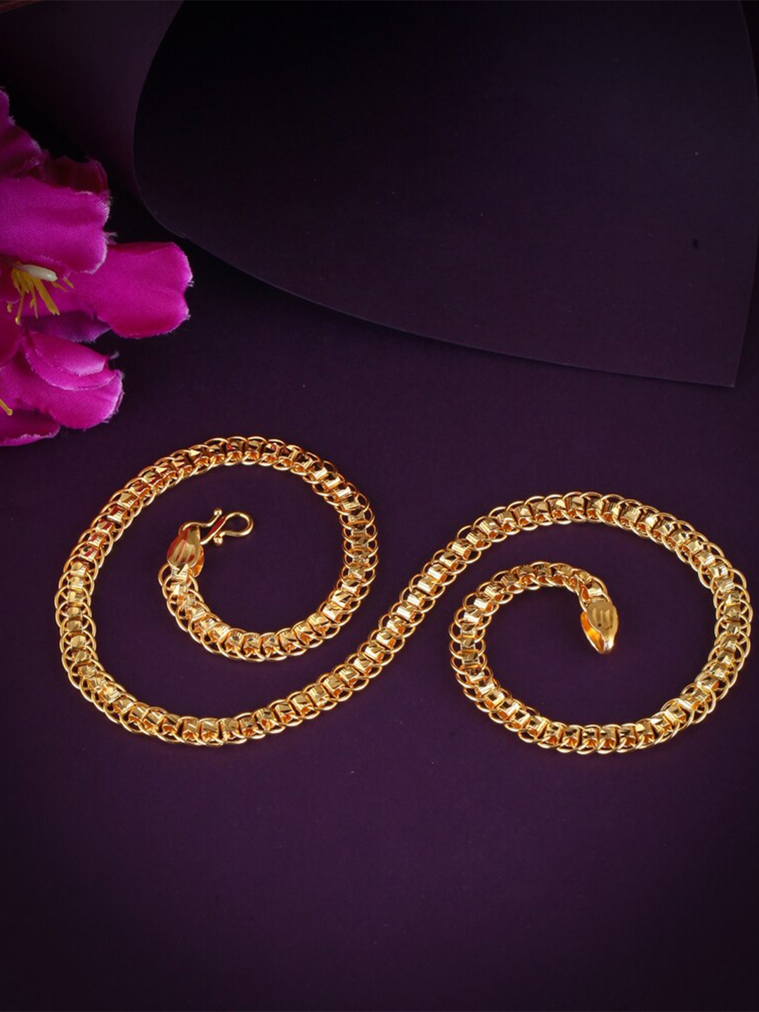 

MEENAZ Men Brass Gold-Plated Chain