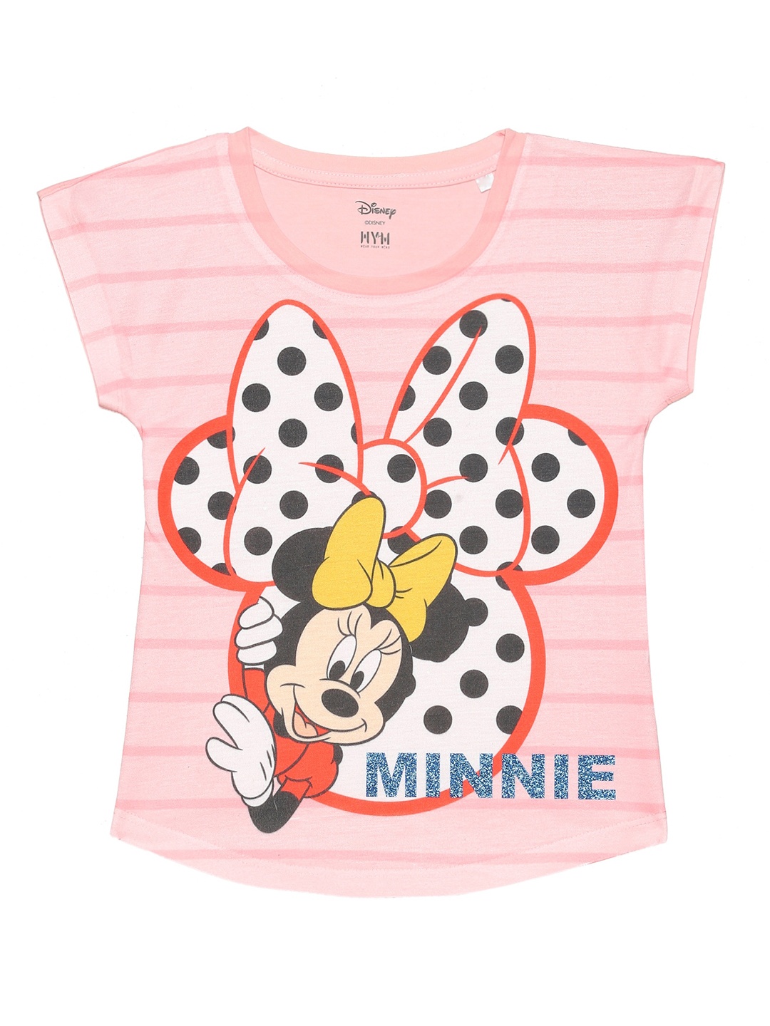

Wear Your Mind Graphic Printed Extended Sleeves Top, Pink
