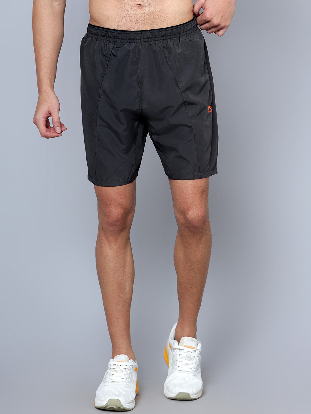 

Shiv Naresh Men Mid Rise Sports Shorts, Black