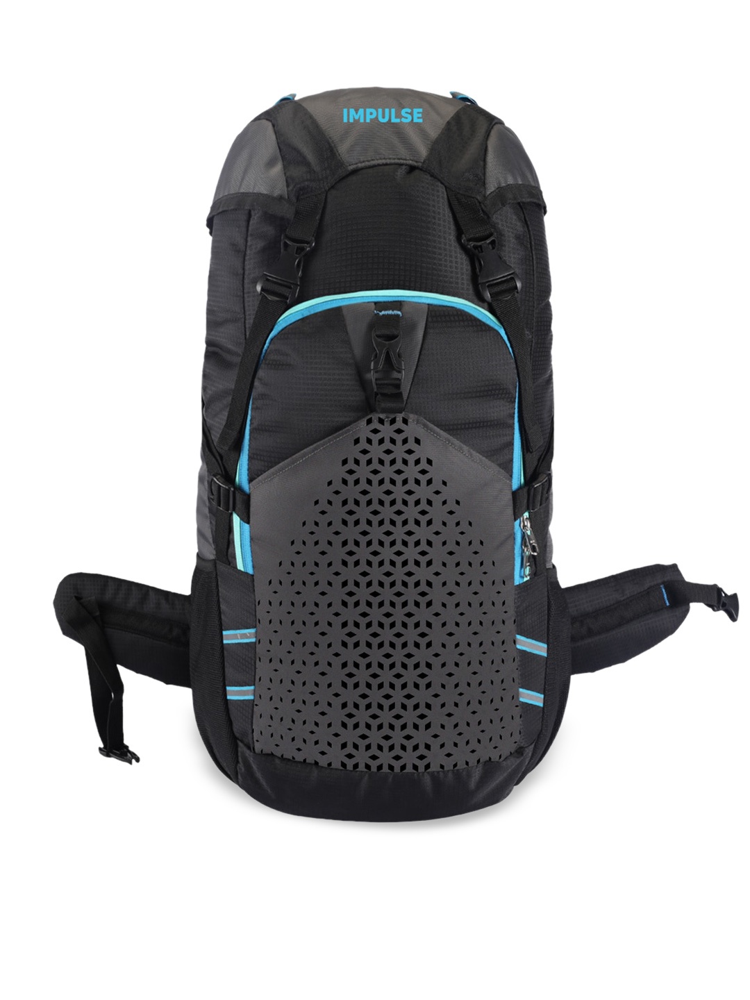 

Impulse Wazka Self Design Rucksack, Grey