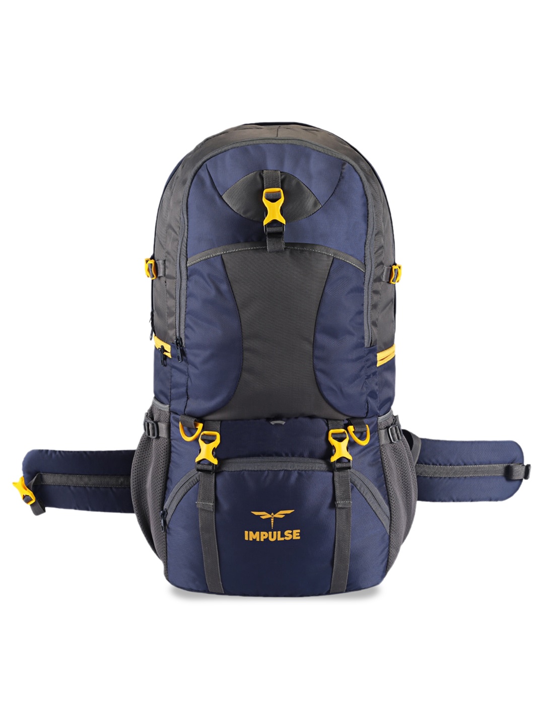

Impulse Laptop Compartment Compression Strap Hip Belted Rucksack, Navy blue