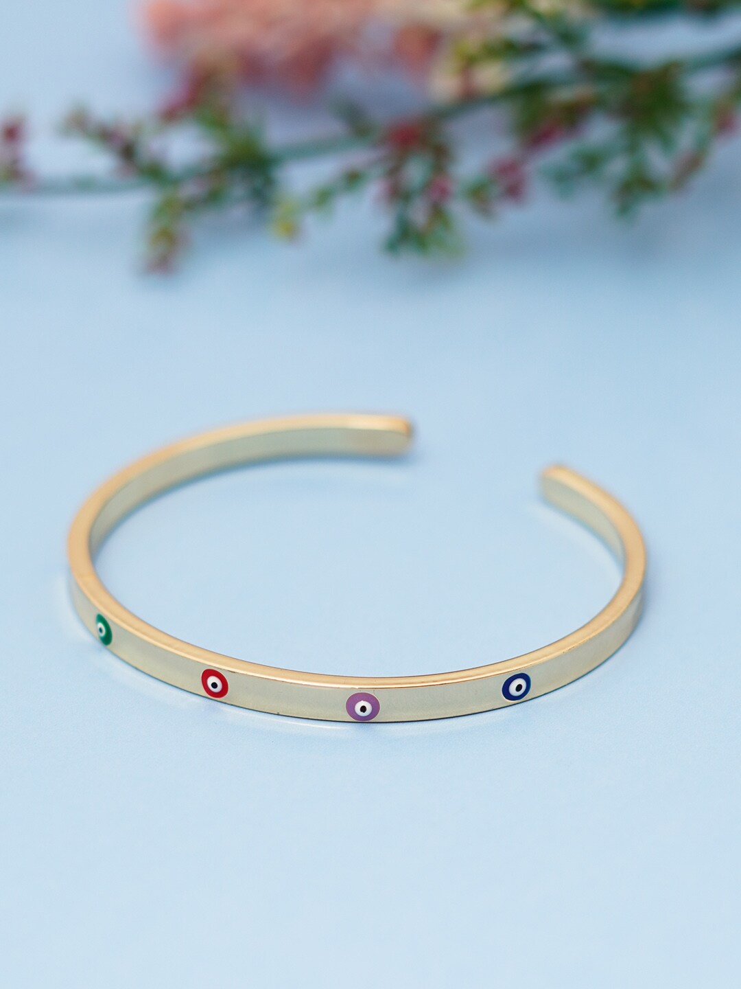 

Ferosh Women Gold-Plated Cuff Bracelet